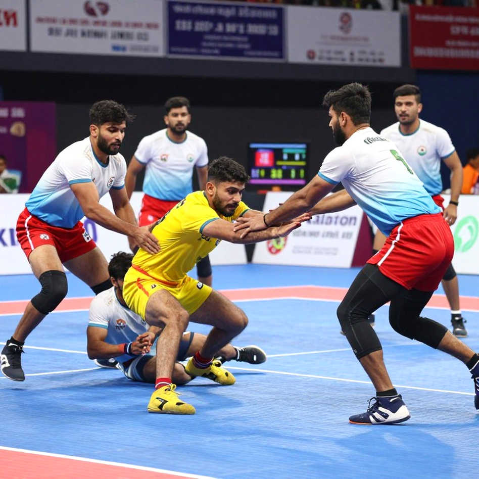 कॉमनवेल्थ कबड्डी चैंपियनशिप: भारत बनाम युगांडा — स्कोरबोर्ड नहीं, टेप बोलता है